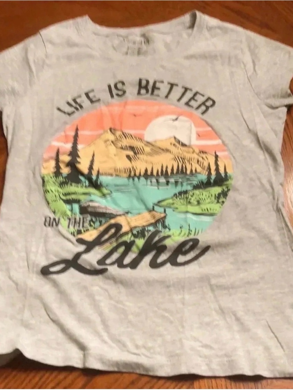 Life Is Better On the Lake Tee Shirt - Picture 8 of 8